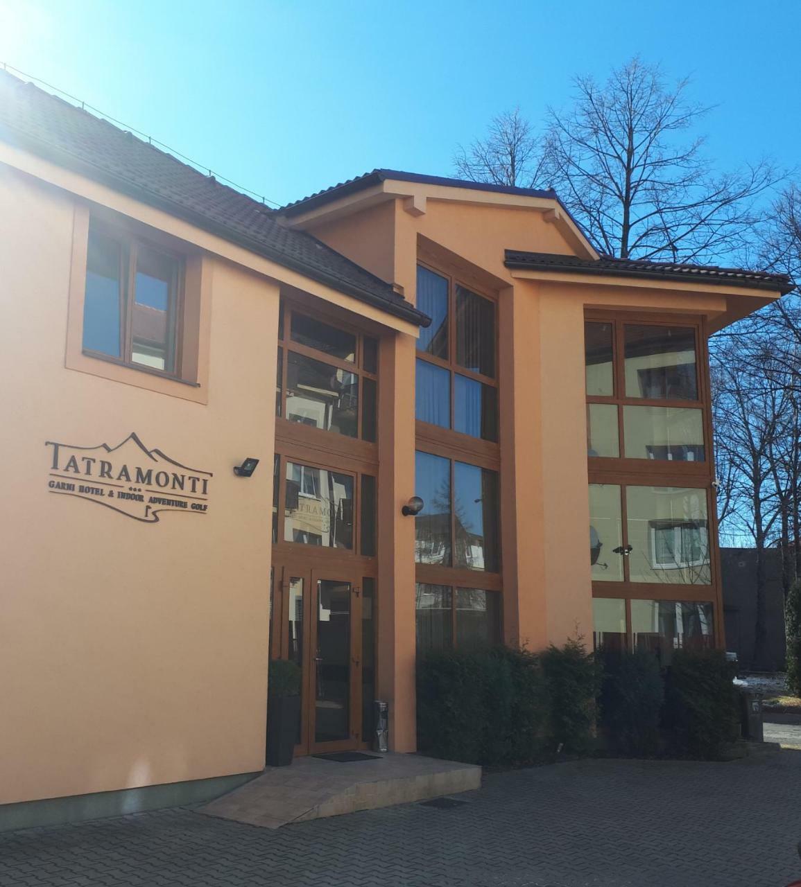 Garni Hotel Tatramonti Poprad Exterior foto